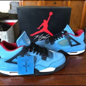 Jordan Retro 4 Travis Scott Cactus Jack